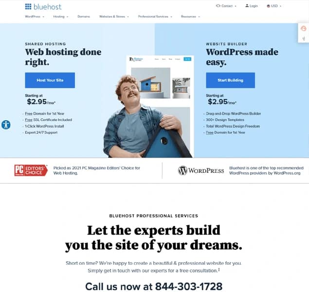 bluehost web hosting