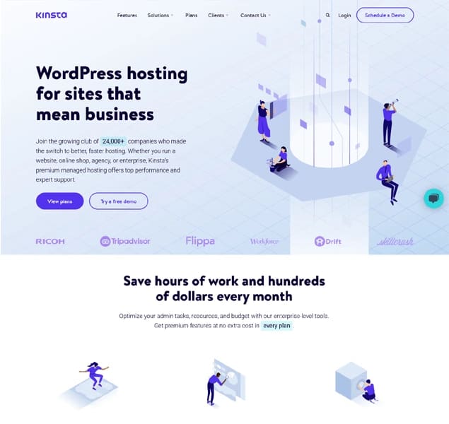 kinsta web hosting