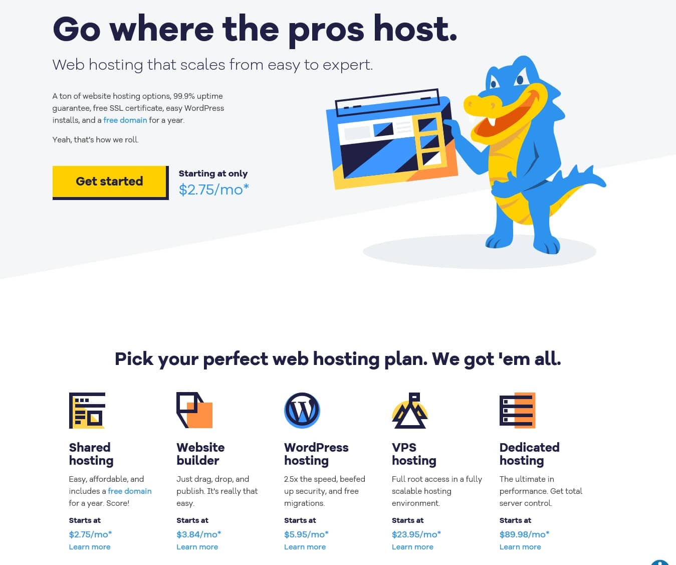 Best web hosting for WordPress beginners